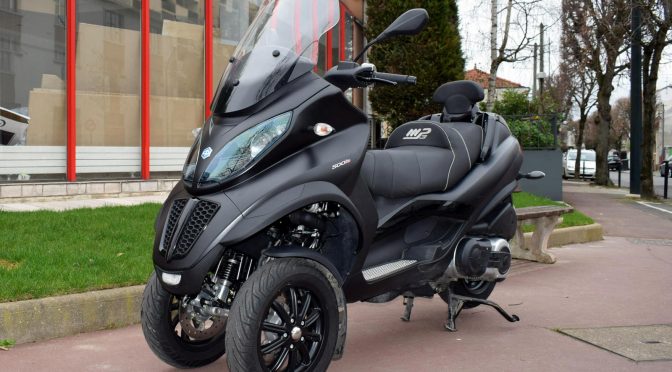 [Occasion] Piaggio MP3 LT 500 Sport Noir Carbone – 2012 – 8800kms – Vendu