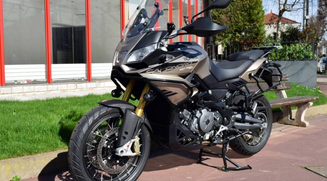 [Occasion] Aprilia Caponord Rally Gris Safari – 2016 – 1100kms – Vendue