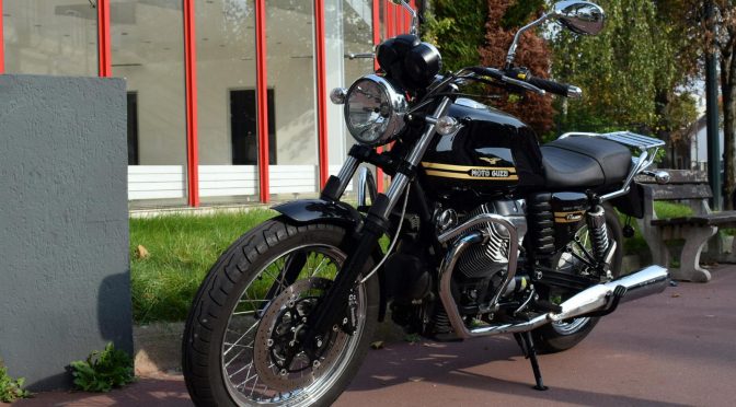 [Occasion] Moto Guzzi V7 Classic Noir – 2011 – 36100kms – Vendue