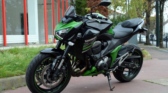 [Occasion] Kawasaki Z800 ABS Noir 2013 – 15700kms – Vendue