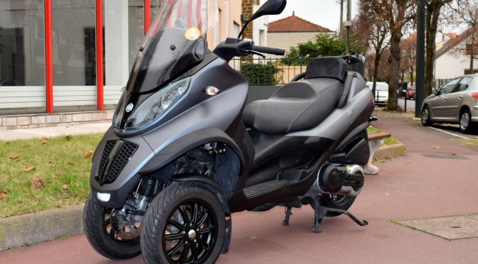 [Occasion] Piaggio MP3 LT 500 Sport Gris Mat – 2015 – 20400kms – Vendu