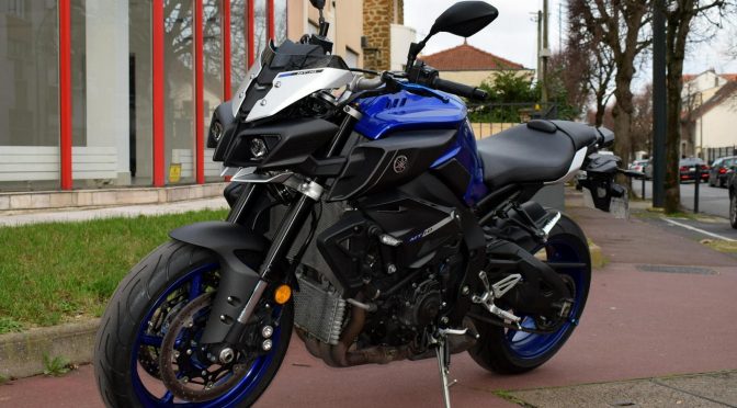 [Occasion] Yamaha MT10 Bleu – 2017 – 12600kms – Vendue