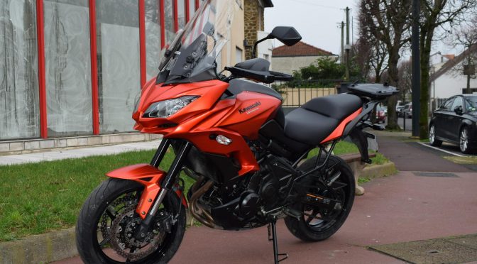 [Occasion] Kawasaki Versys 650 ABS Rouge 2016 – 17400kms – Vendue