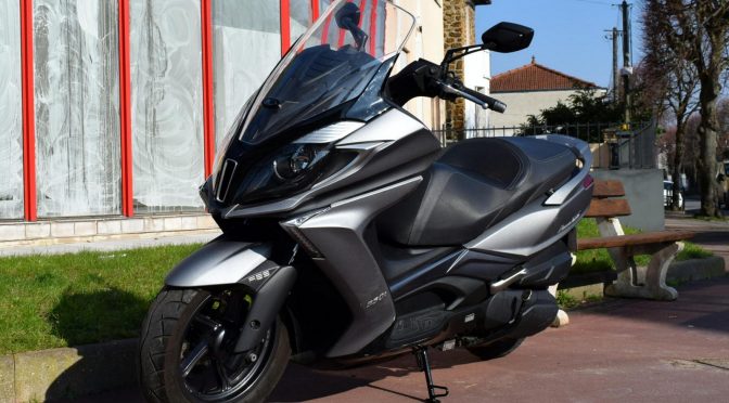 [Occasion] Kymco Downtown 350 ABS Gris 2016 – 10600kms – Vendu