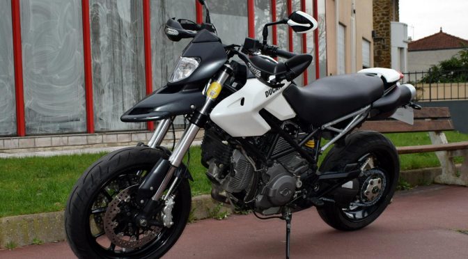 [Occasion] Ducati Hypermotard 796 Blanc 2012 – 19800kms – Vendue