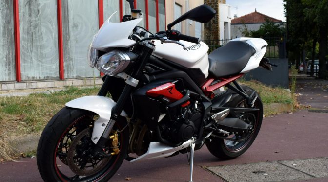 [Occasion] Triumph Street Triple 675R ABS 2016 – 2400kms – Vendue