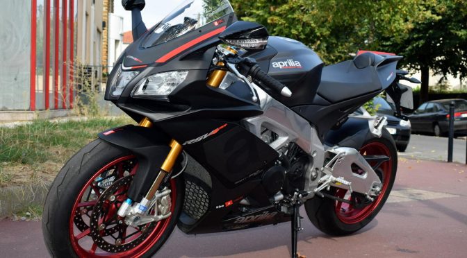 [Occasion] Aprilia RSV4 RR Racepack 2015 – 6900kms – Vendue