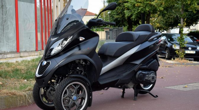 [Occasion] Piaggio Mp3 LT 500 ABS Sport E4 2017 Noir – 11600kms – Vendu