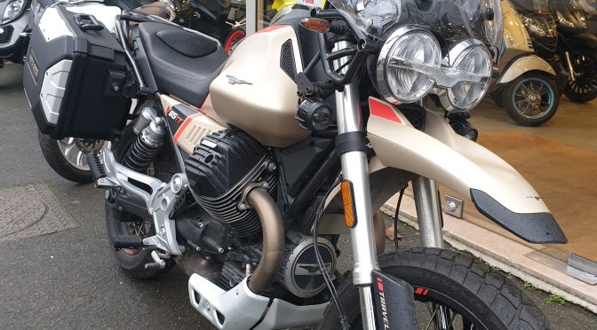 [OCCASION] MOTO GUZZI V85 TRAVEL 2020 – 1560KMS –Vendue